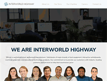 Tablet Screenshot of interworldhighway.com